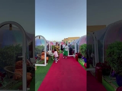 Tenda visibile portatile della bolla di protezione UV con il sistema di illuminazione