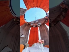 Eventi a 360 gradi Hotel impermeabile UV Resistenza Star PC Glamping Igloo Domes Geodesiche Casa