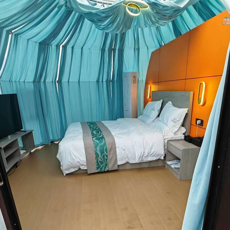 99.9% Resistenza ai raggi UV Chiara PC Dome House Igloo Bubble Tent Per Campeggio Esterno