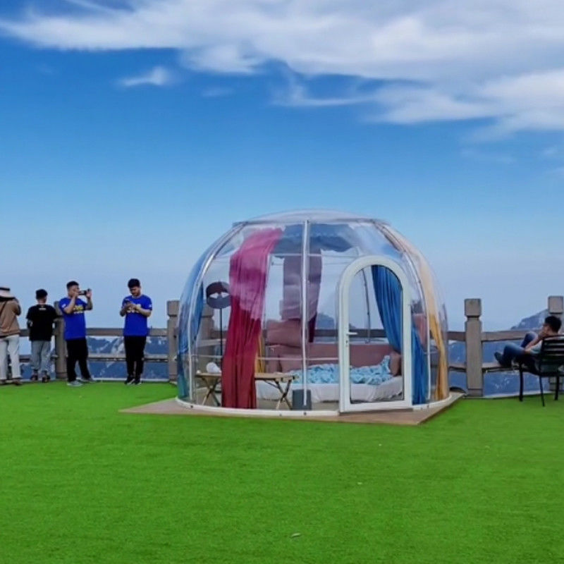 3m x 2.3m Tenda a bolla Igloo impermeabile PC Tenda a cupola chiara per feste ed eventi