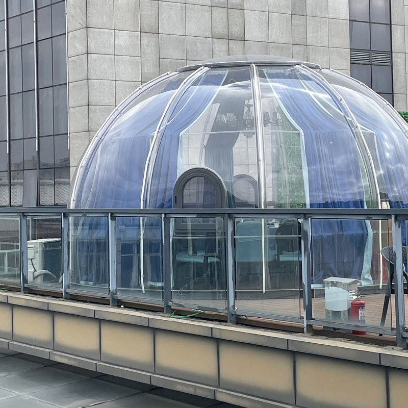 PC Dome House Glamping Bubble Tent per campeggio all'aperto e feste nel cortile